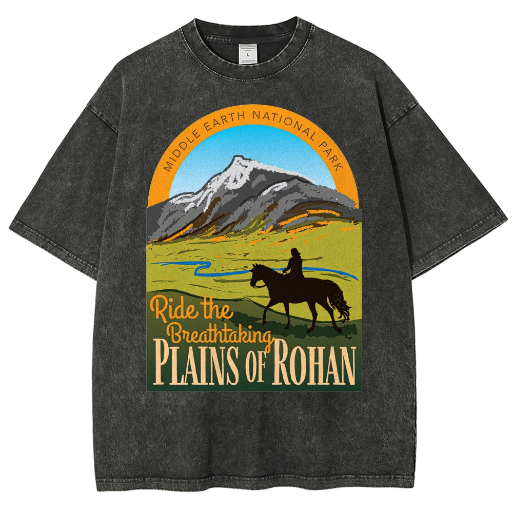 Retro Fantasy Park Washed T-Shirt 