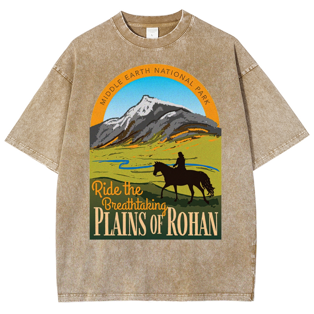 Retro Fantasy Park Washed T-Shirt 