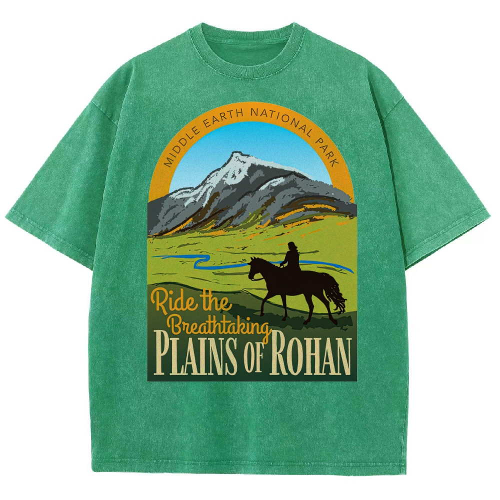 Retro Fantasy Park Washed T-Shirt 