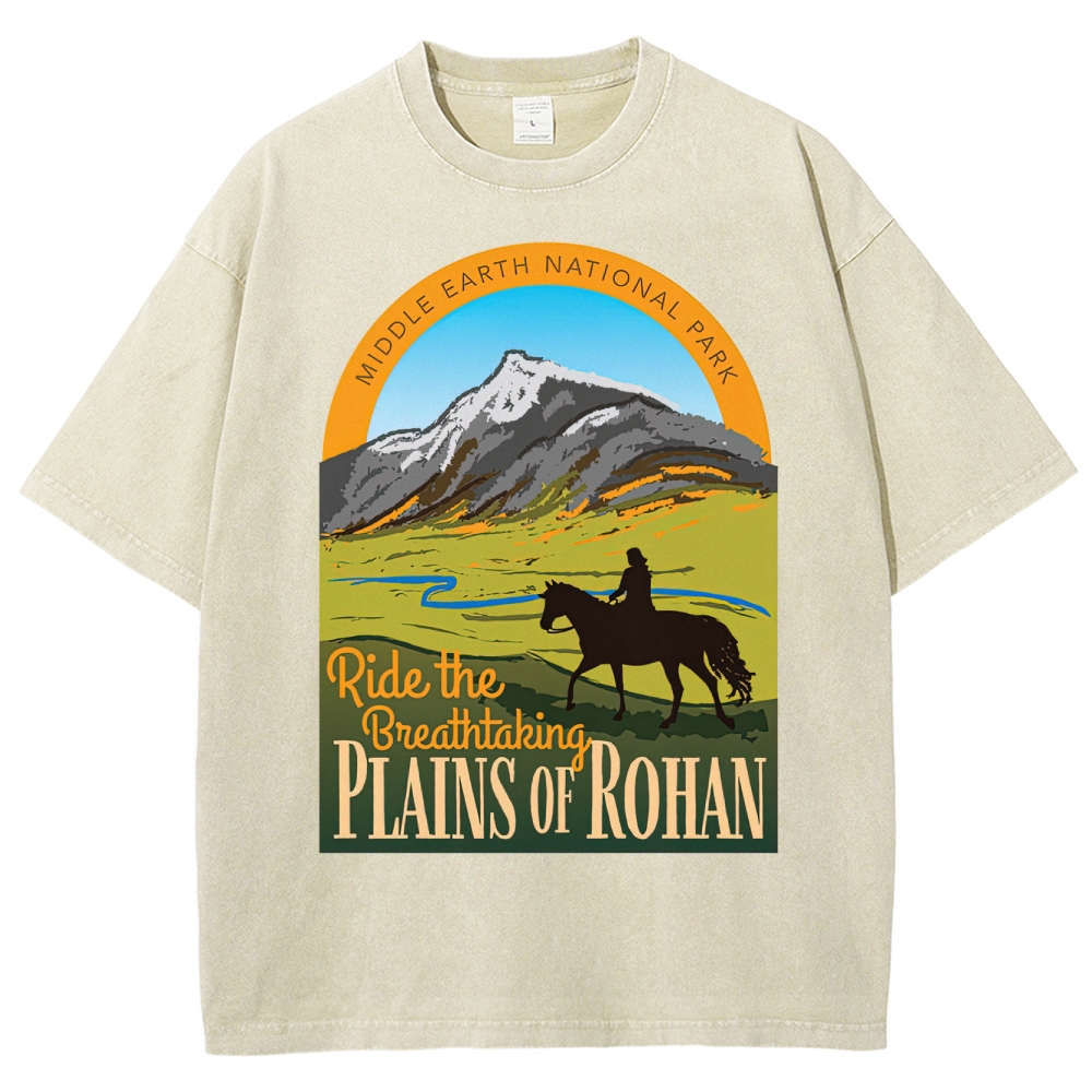 Retro Fantasy Park Washed T-Shirt 