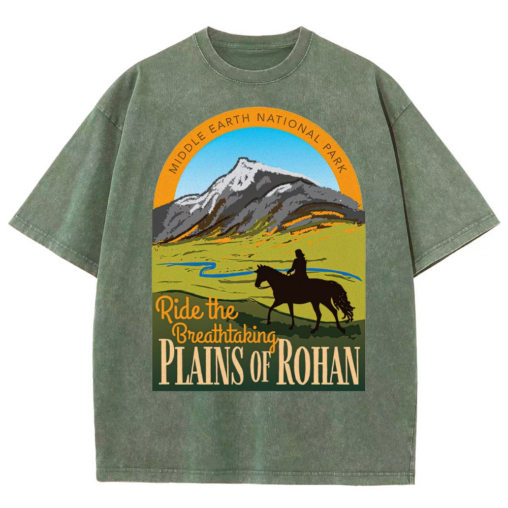 Retro Fantasy Park Washed T-Shirt 