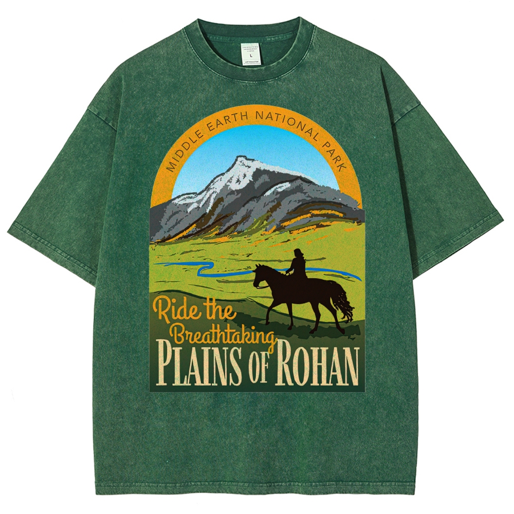 Retro Fantasy Park Washed T-Shirt 