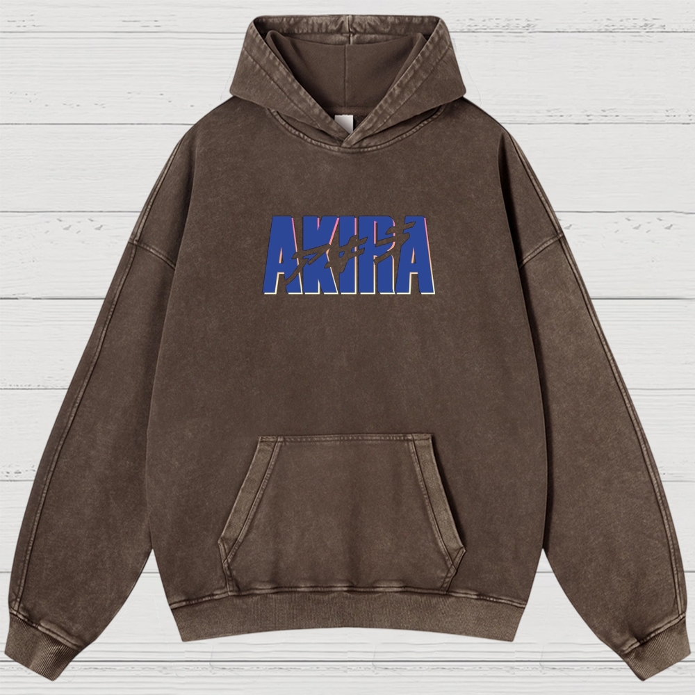 Cyberpunk Apocalyptic Graphic Retro Washed Hoodies
