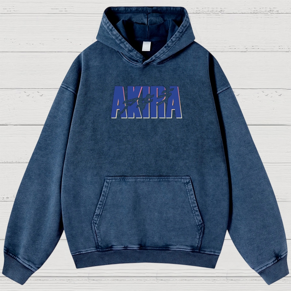 Cyberpunk Apocalyptic Graphic Retro Washed Hoodies