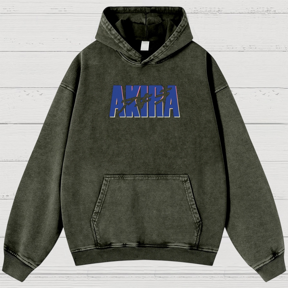 Cyberpunk Apocalyptic Graphic Retro Washed Hoodies