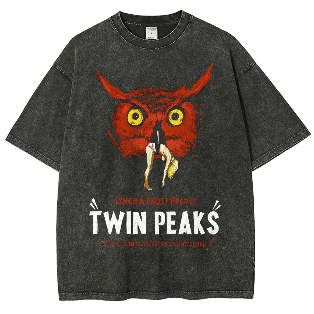 Owlwatch Agency Washed T-Shirt 