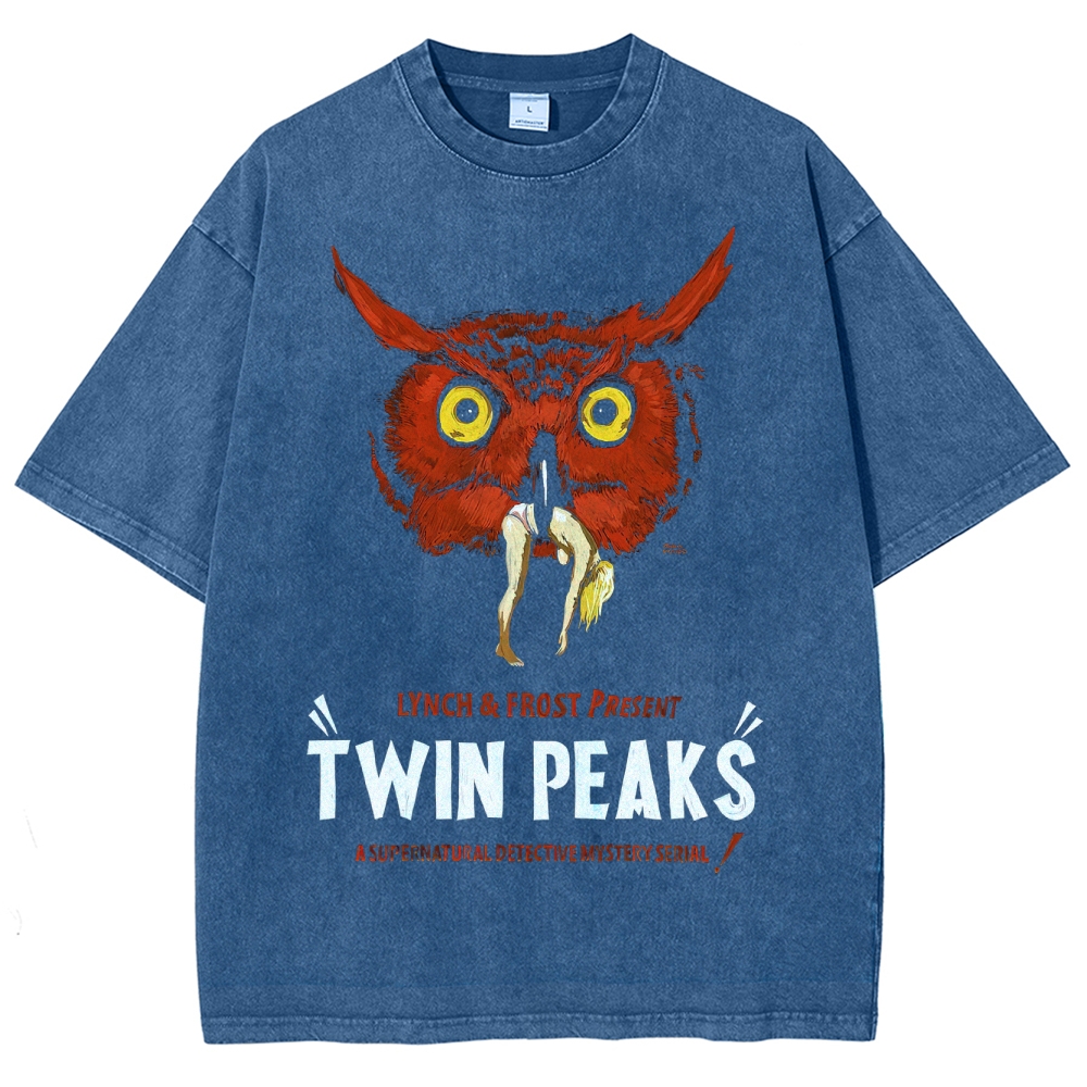 Owlwatch Agency Washed T-Shirt 