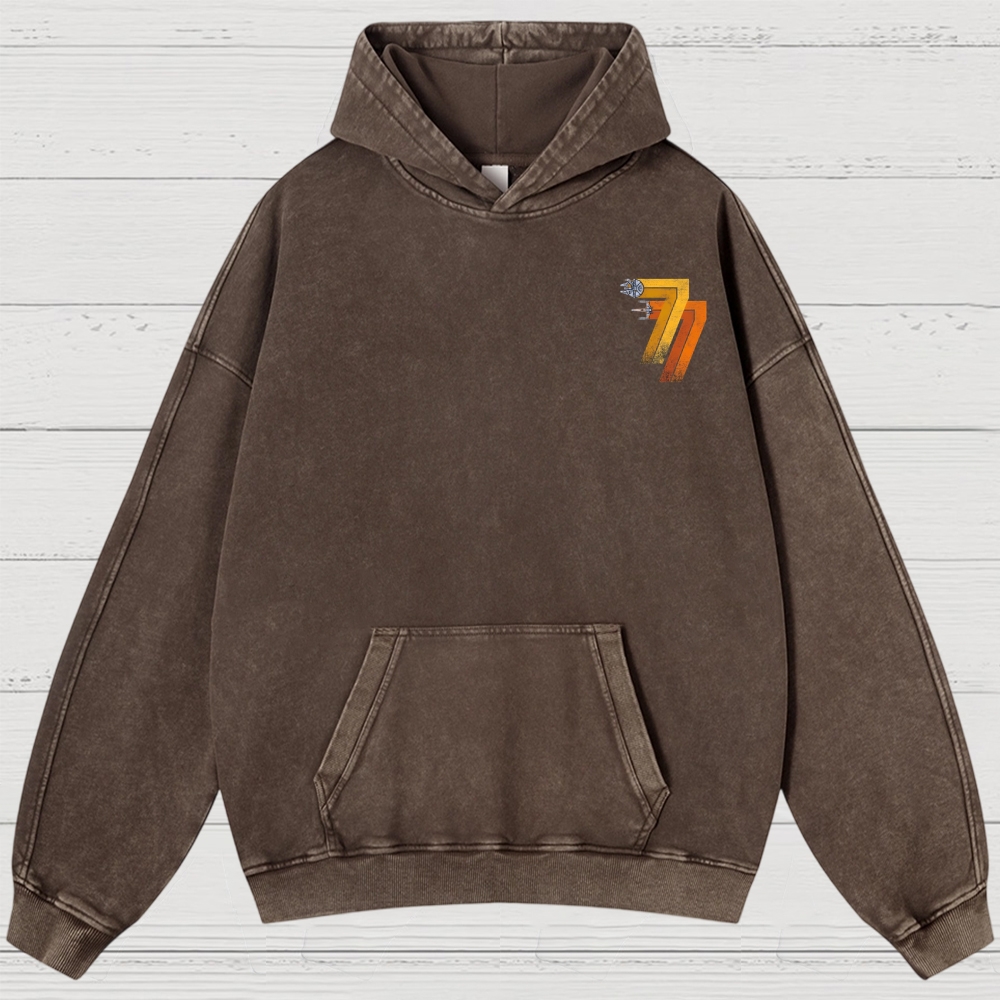 Retro 77 Spaceflight Washed Hoodies