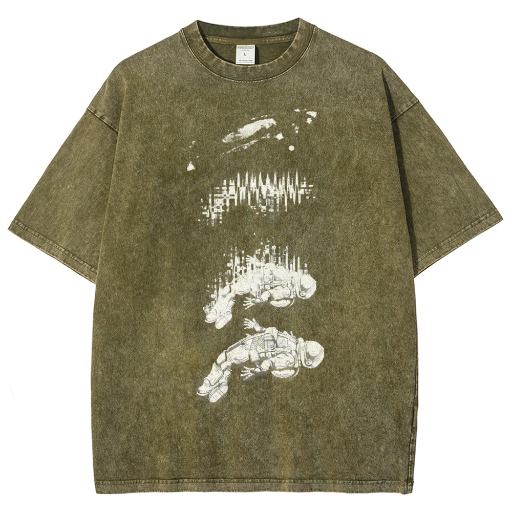 Astronaut Signal Washed T-Shirt 