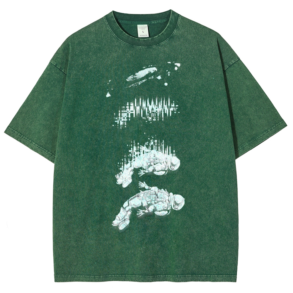 Astronaut Signal Washed T-Shirt 