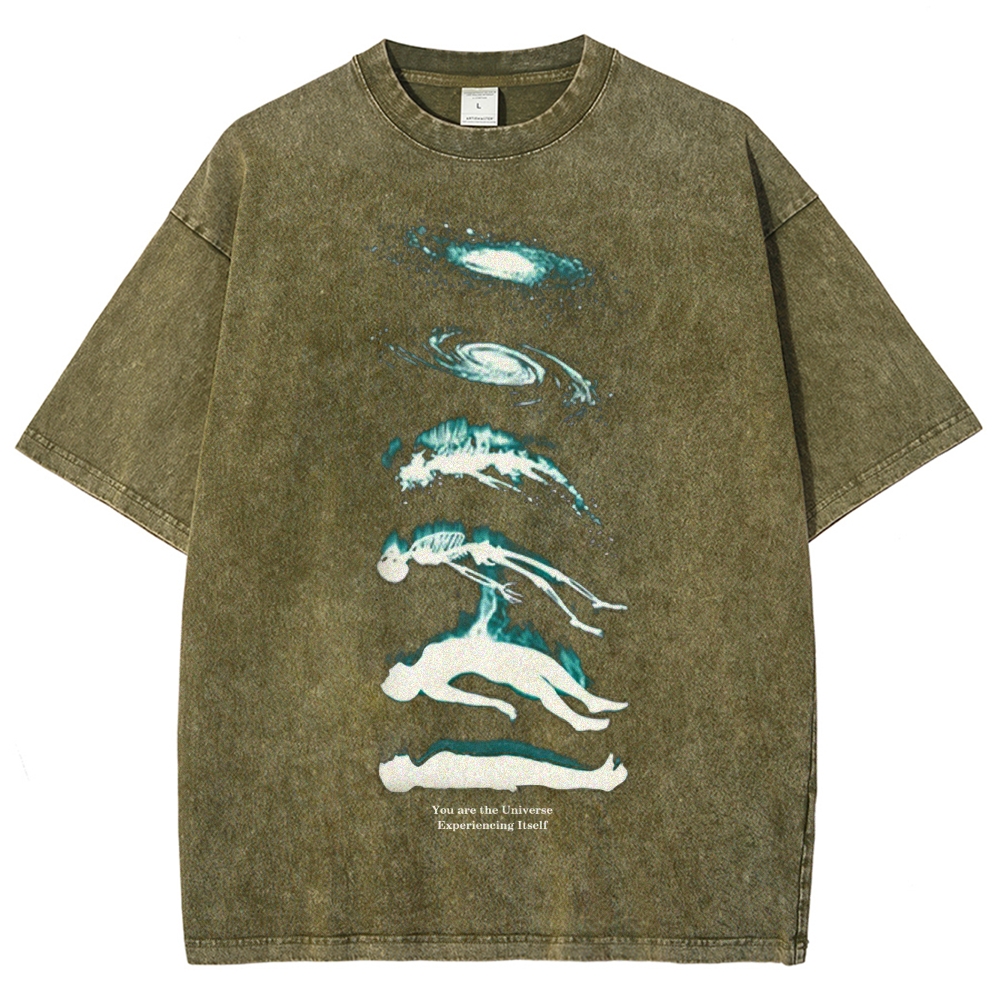 Cosmic Evolution Washed T-Shirt 