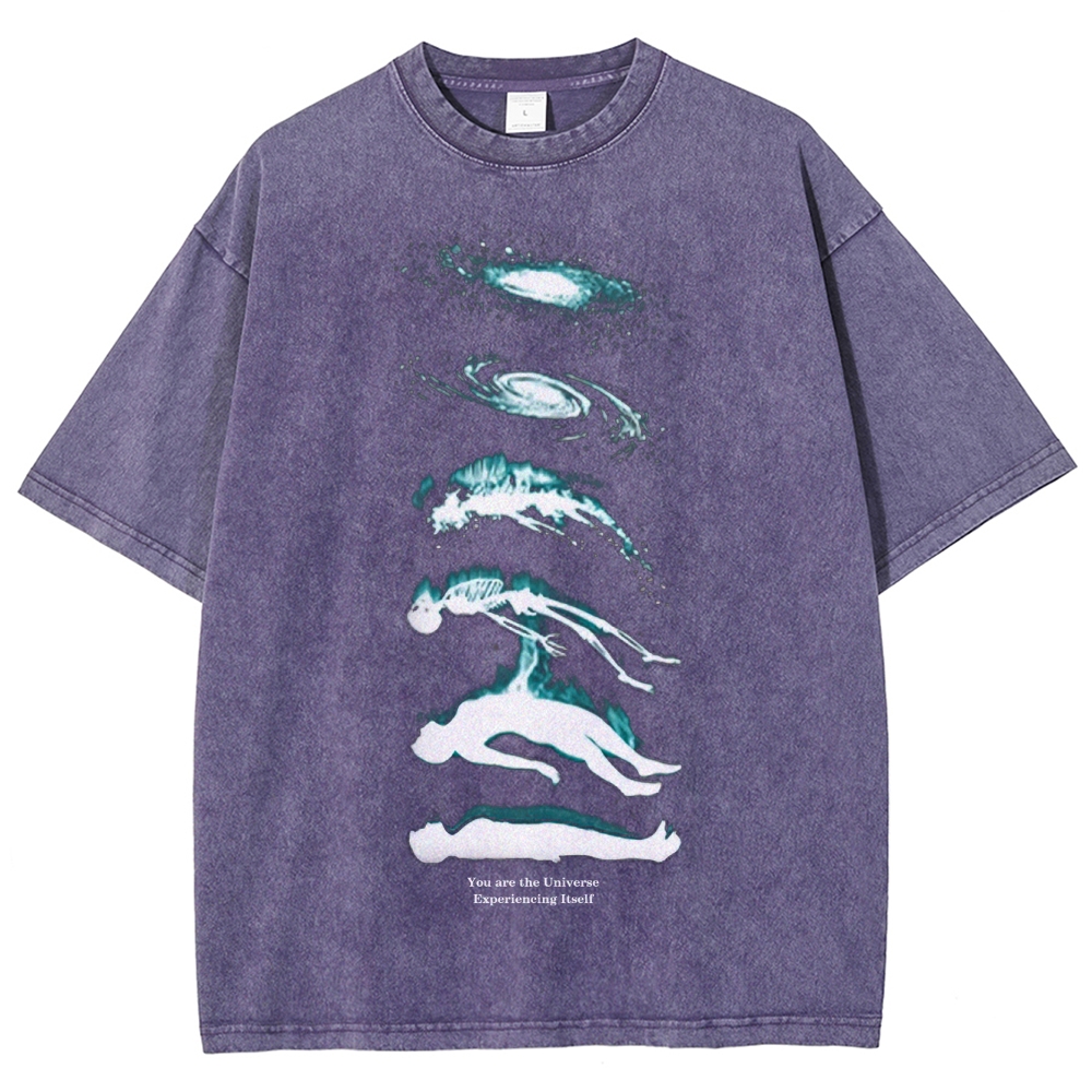 Cosmic Evolution Washed T-Shirt 