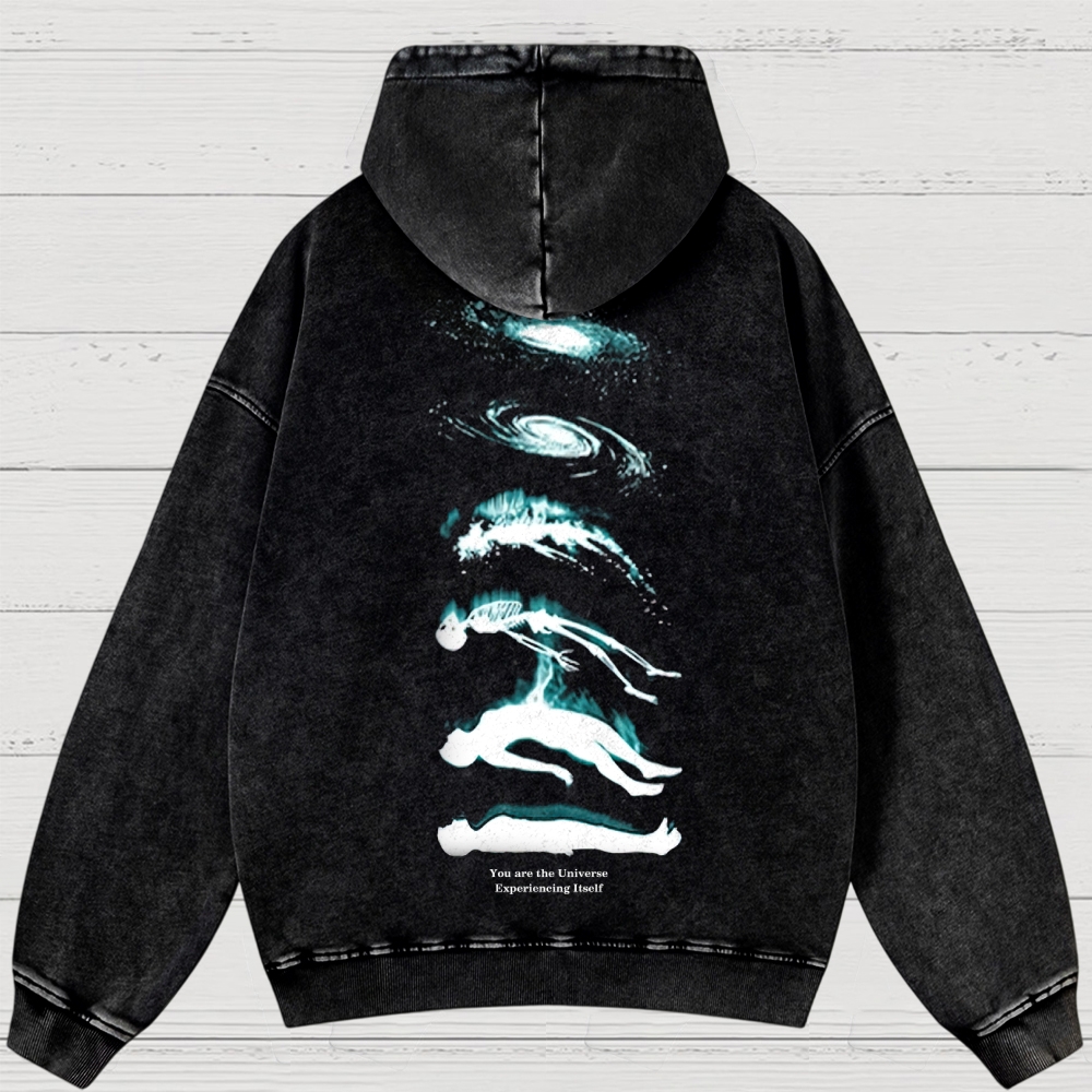 Cosmic Evolution Washed Hoodies