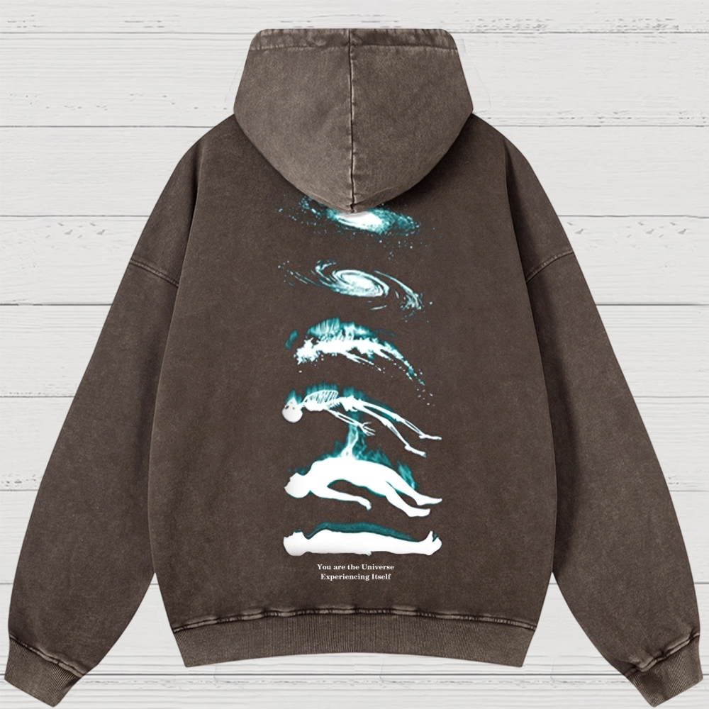 Cosmic Evolution Washed Hoodies