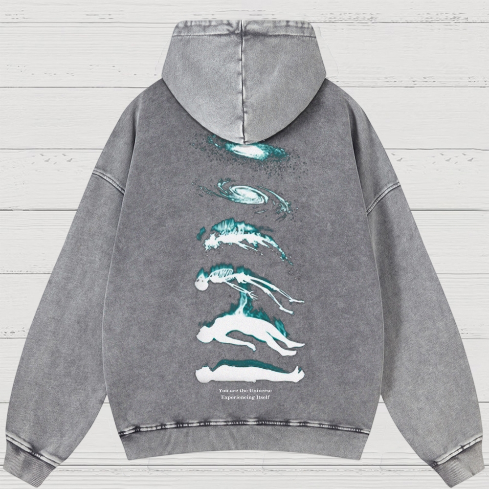 Cosmic Evolution Washed Hoodies