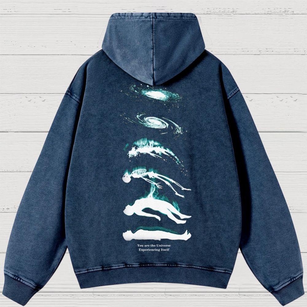 Cosmic Evolution Washed Hoodies