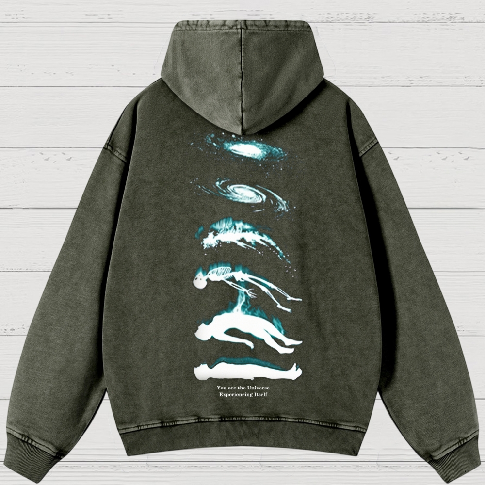 Cosmic Evolution Washed Hoodies