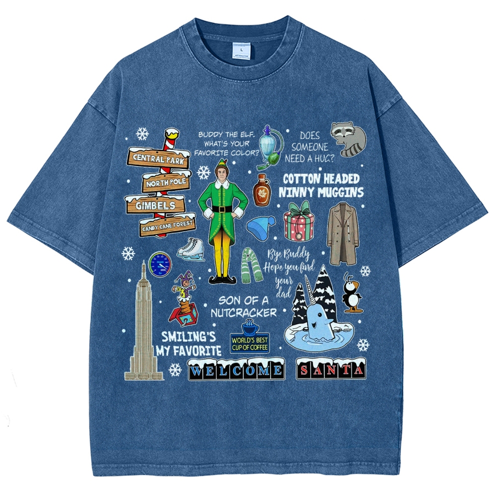 Festive Spirit Washed T-Shirt