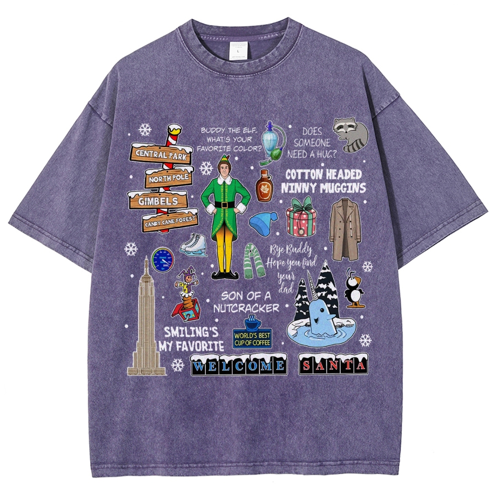 Festive Spirit Washed T-Shirt