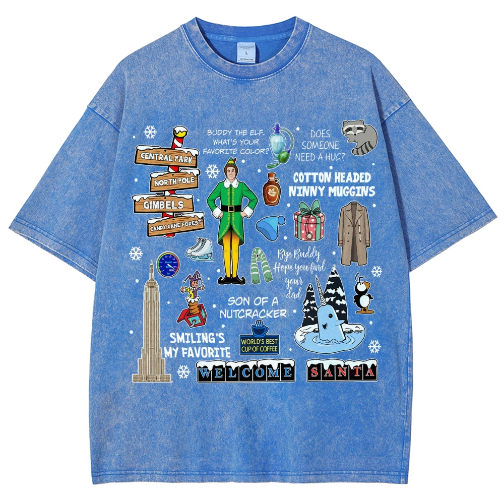 Festive Spirit Washed T-Shirt
