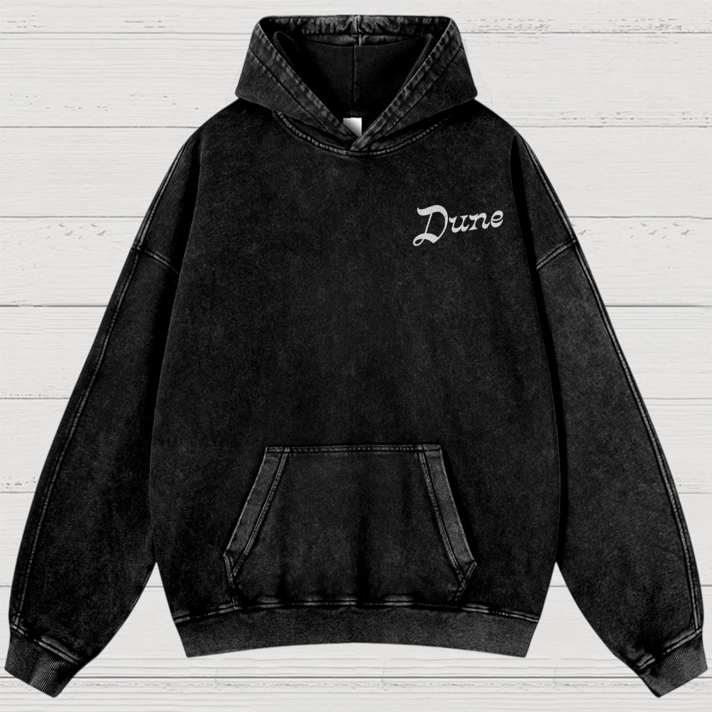 Fear Is the Mind Killer Sci-Fi Washed Hoodies