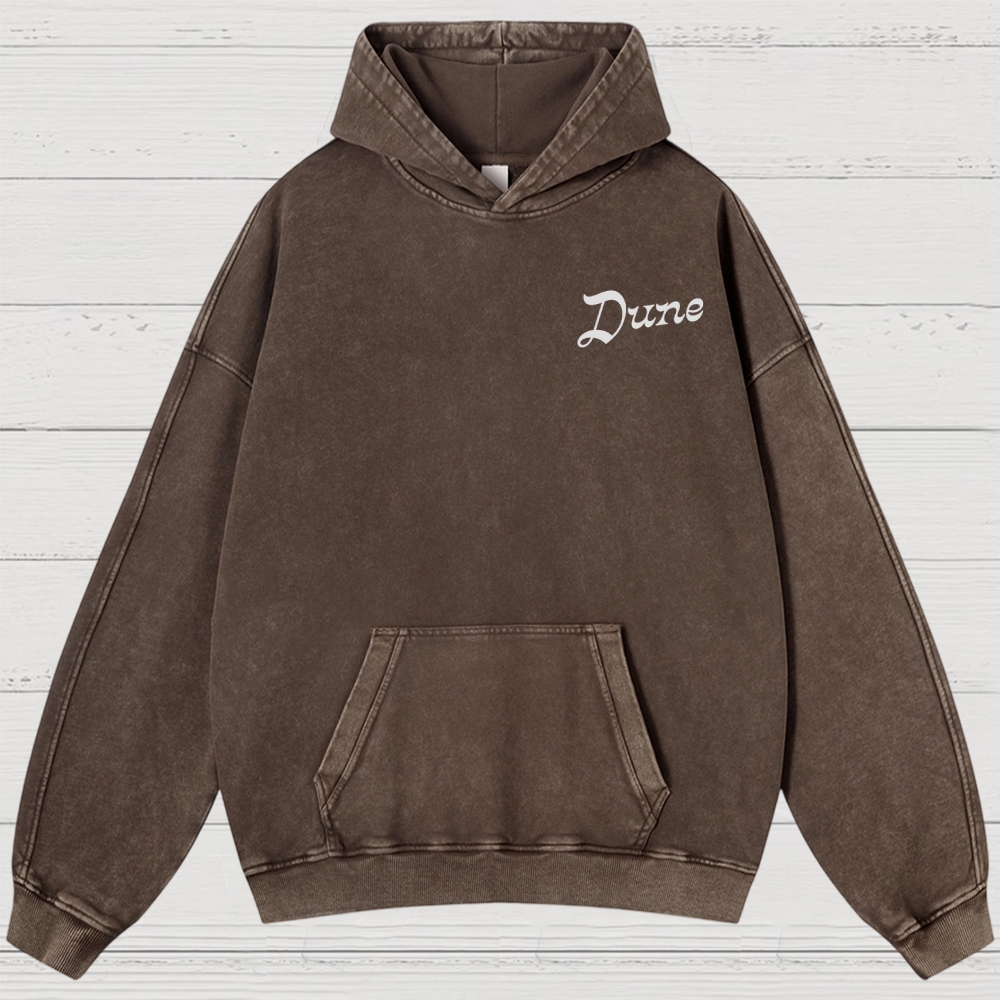 Fear Is the Mind Killer Sci-Fi Washed Hoodies