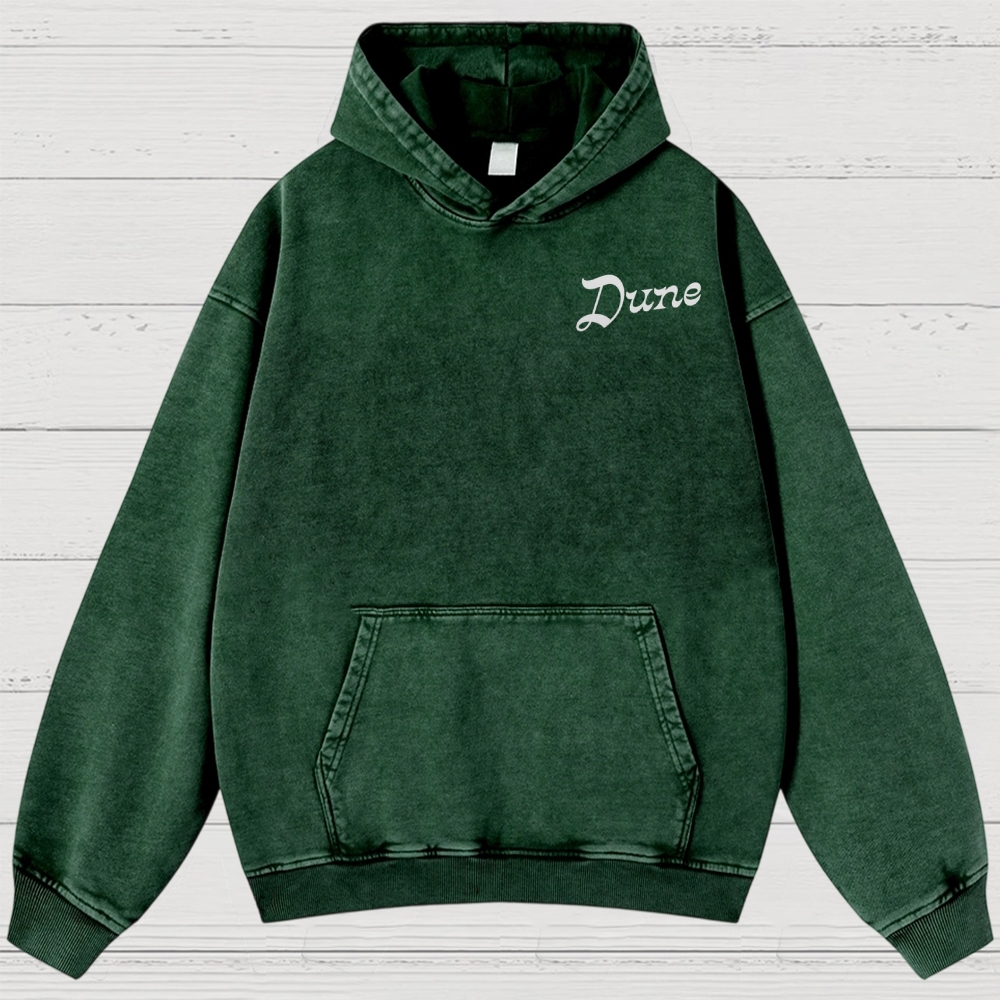 Fear Is the Mind Killer Sci-Fi Washed Hoodies