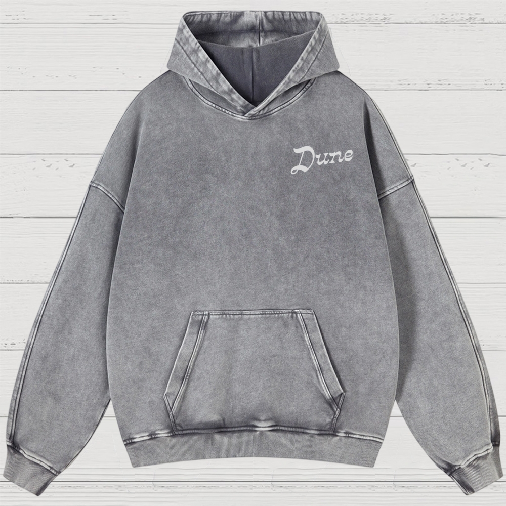 Fear Is the Mind Killer Sci-Fi Washed Hoodies