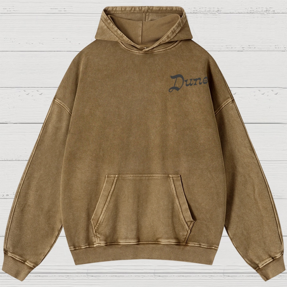 Fear Is the Mind Killer Sci-Fi Washed Hoodies