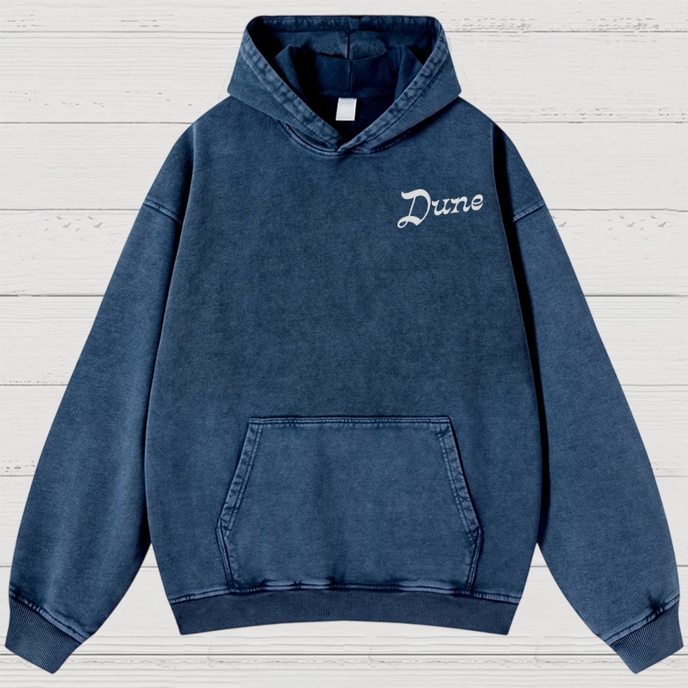 Fear Is the Mind Killer Sci-Fi Washed Hoodies