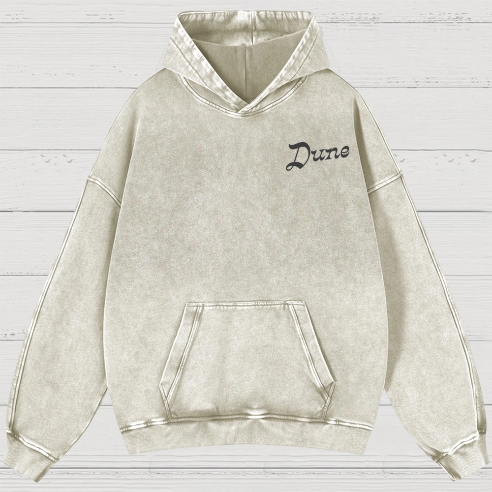 Fear Is the Mind Killer Sci-Fi Washed Hoodies