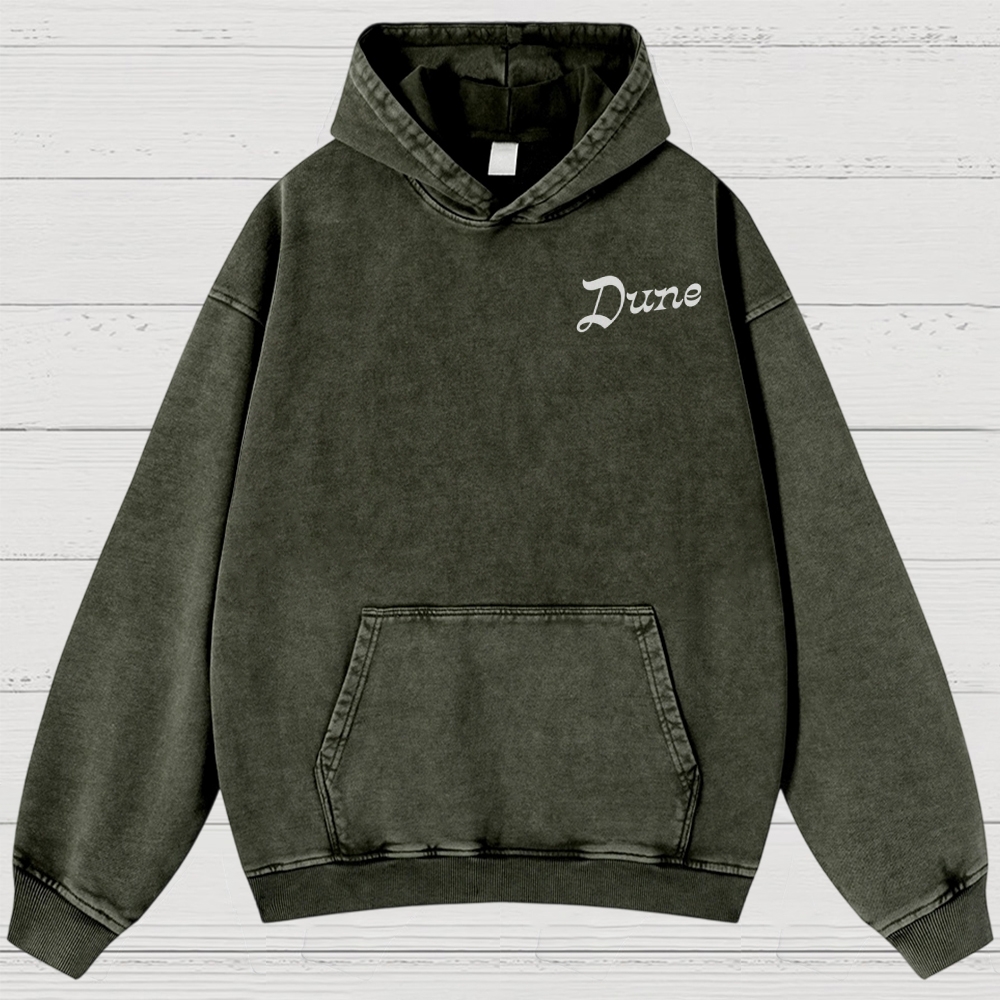 Fear Is the Mind Killer Sci-Fi Washed Hoodies