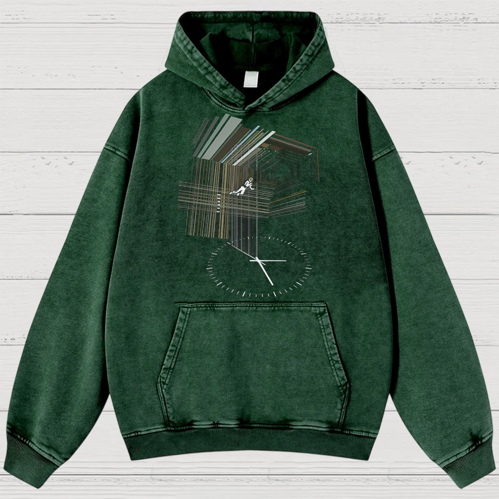 Climb Through Time Washed Hoodies 