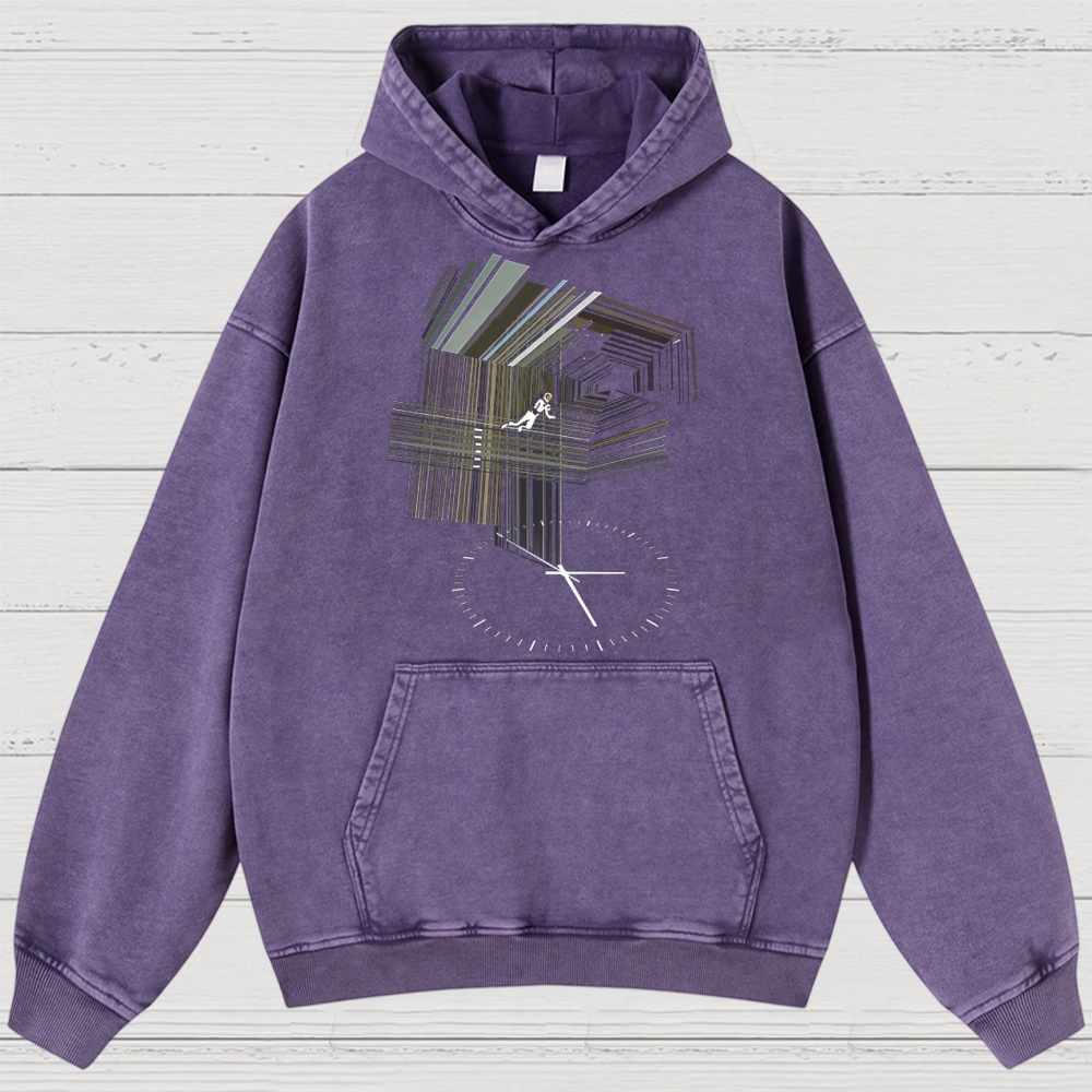 Climb Through Time Washed Hoodies 