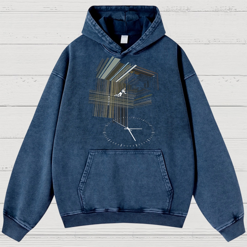 Climb Through Time Washed Hoodies 