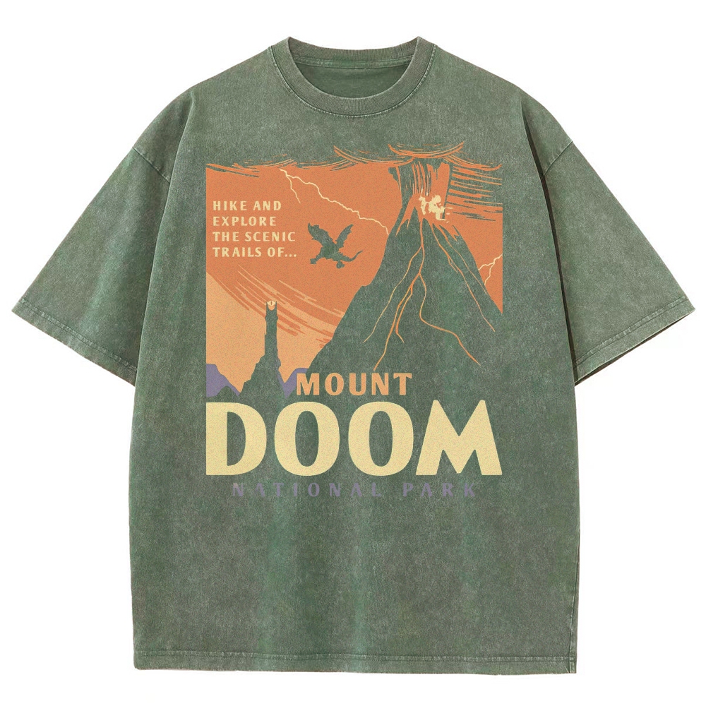 Fantasy National Park Adventure Washed T-Shirt 