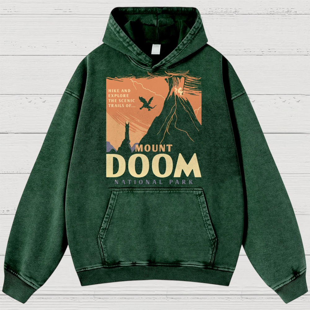Fantasy National Park Adventure Washed Hoodies 