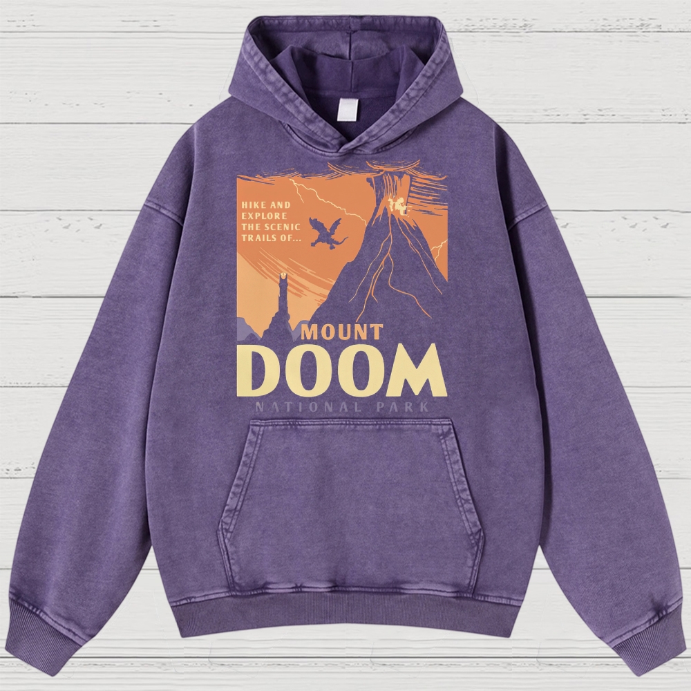 Fantasy National Park Adventure Washed Hoodies 