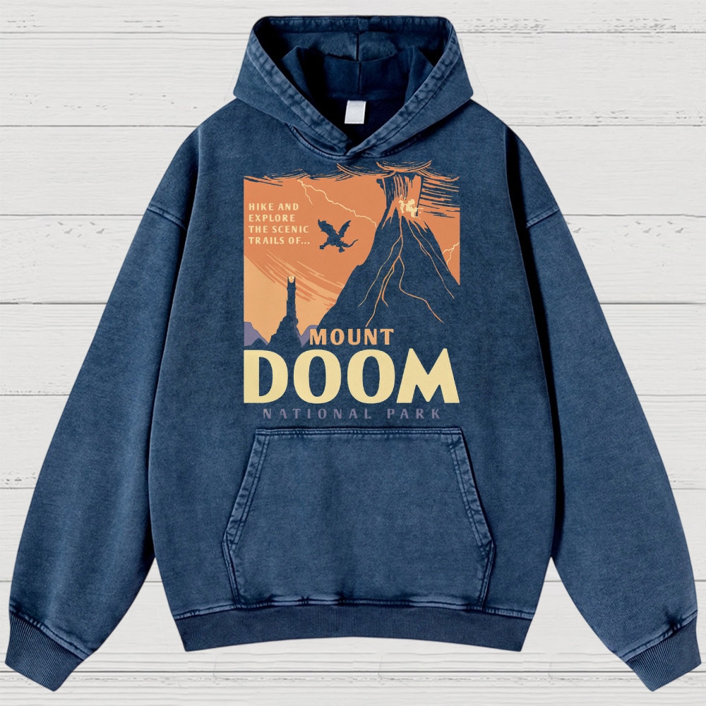 Fantasy National Park Adventure Washed Hoodies 