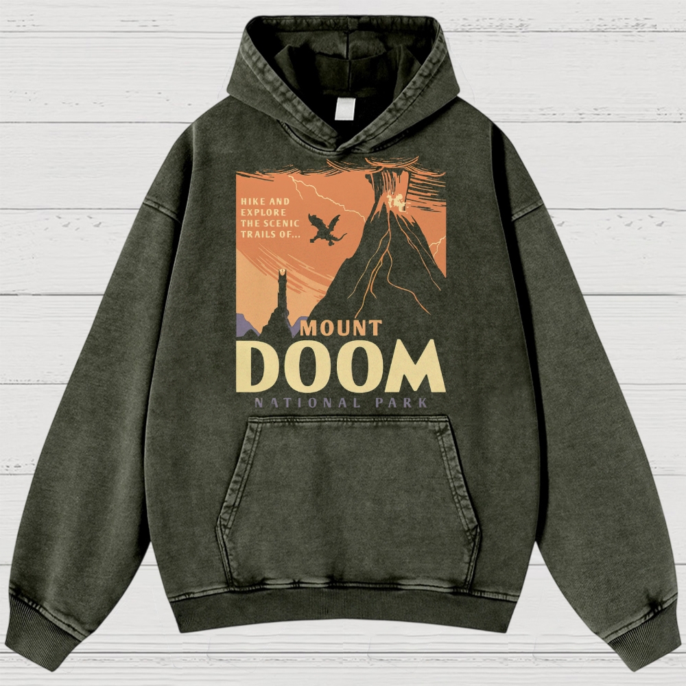 Fantasy National Park Adventure Washed Hoodies 