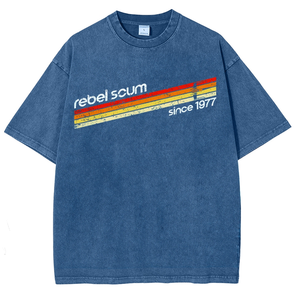 Vintage Sci-Fi Resistance Washed T-Shirt 