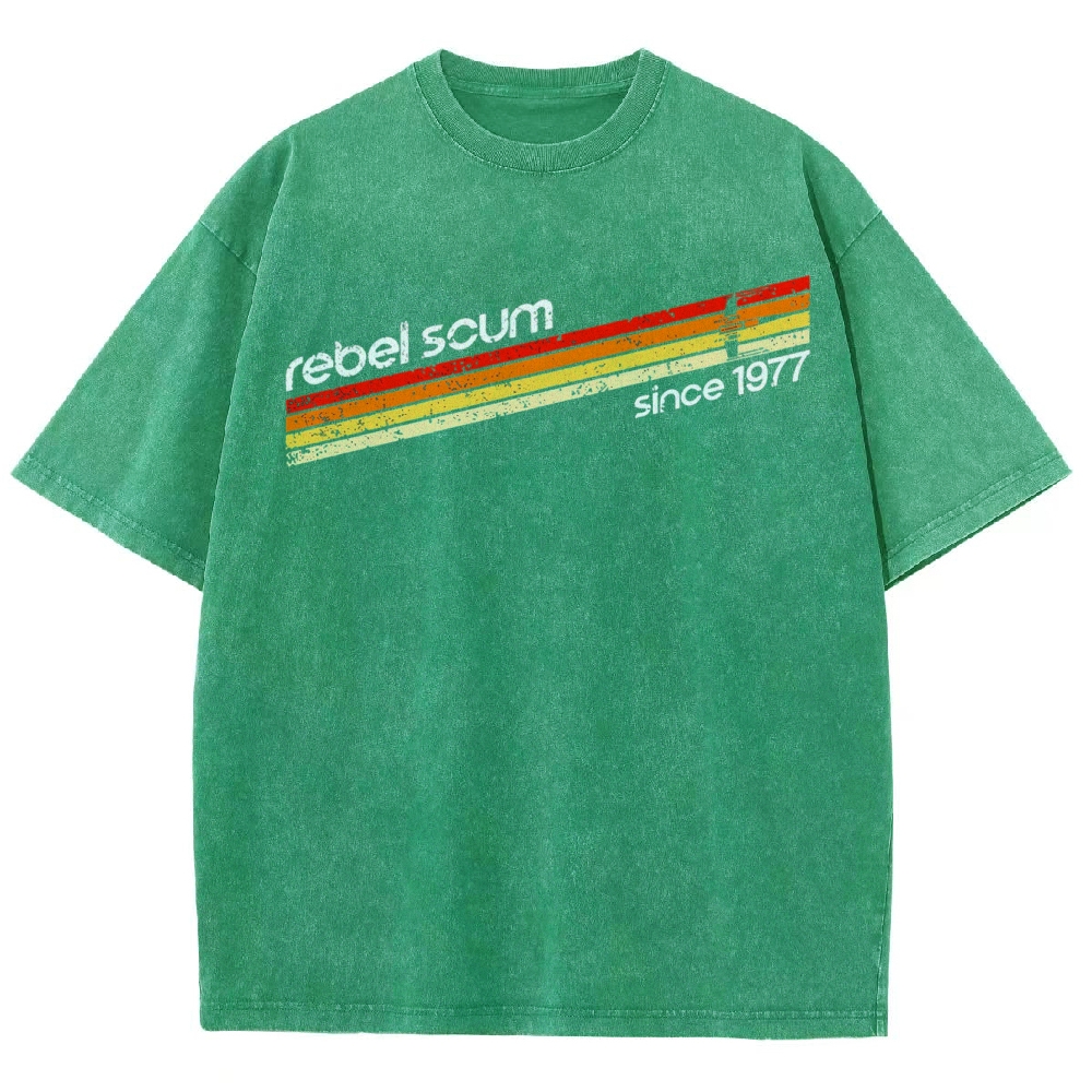 Vintage Sci-Fi Resistance Washed T-Shirt 