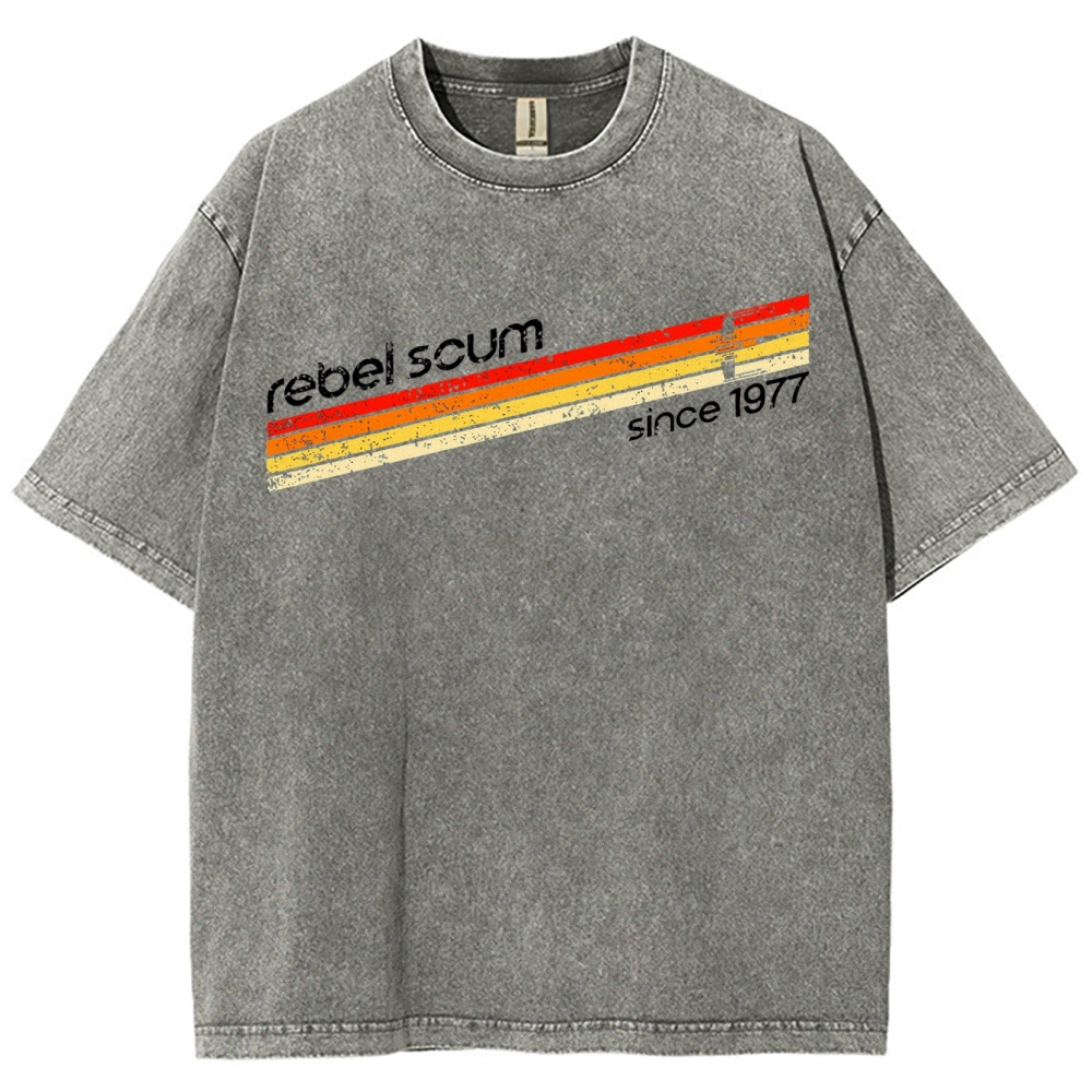 Vintage Sci-Fi Resistance Washed T-Shirt 