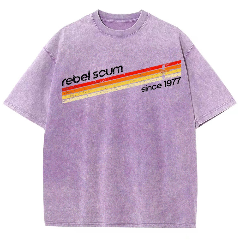 Vintage Sci-Fi Resistance Washed T-Shirt 