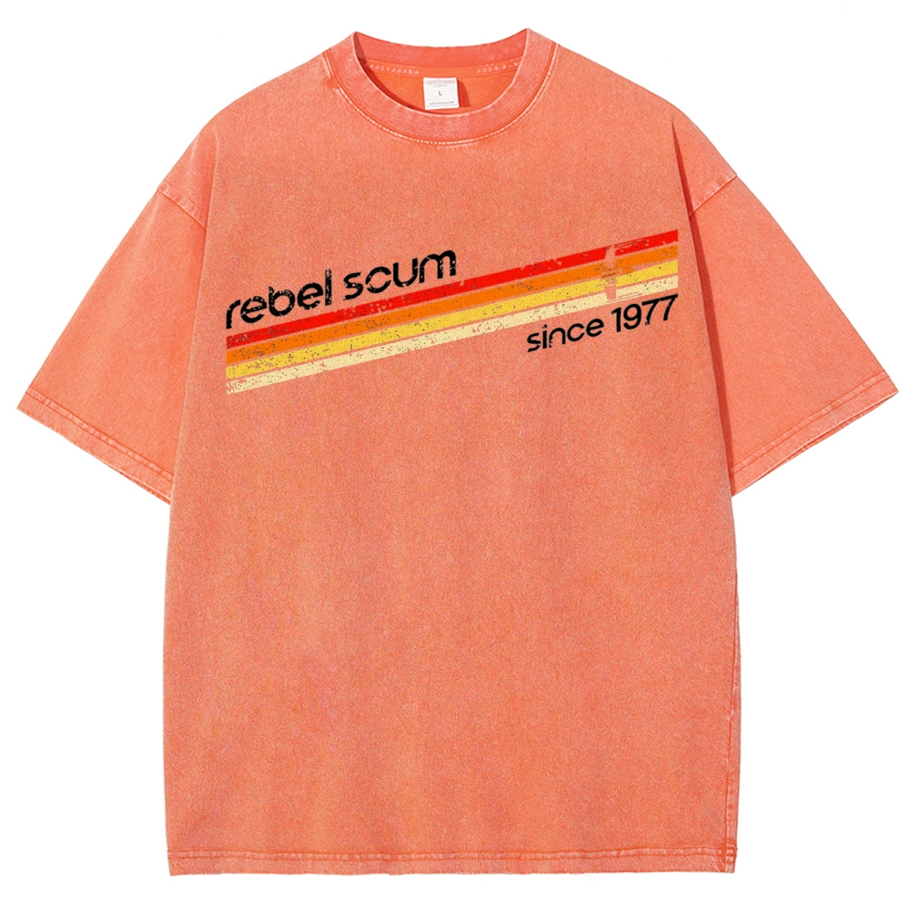 Vintage Sci-Fi Resistance Washed T-Shirt 