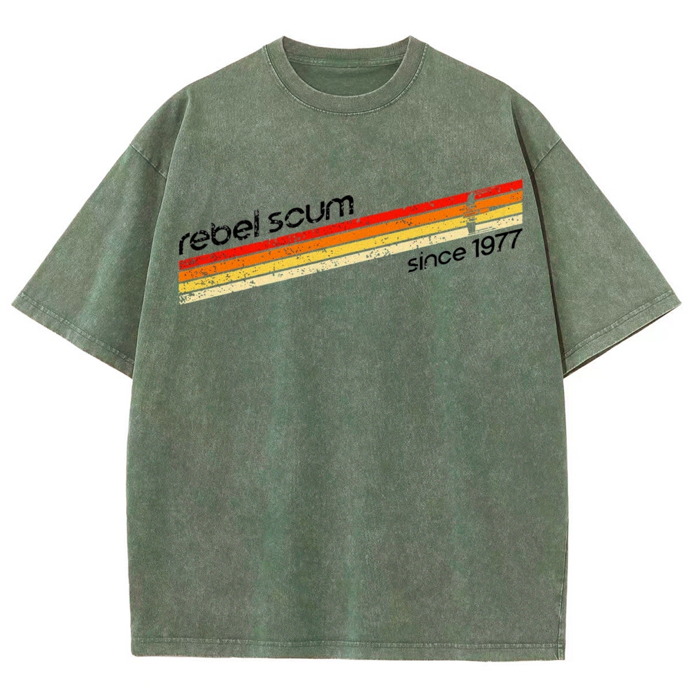 Vintage Sci-Fi Resistance Washed T-Shirt 