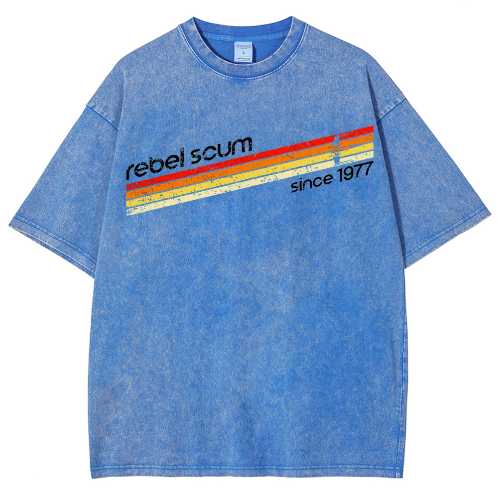 Vintage Sci-Fi Resistance Washed T-Shirt 