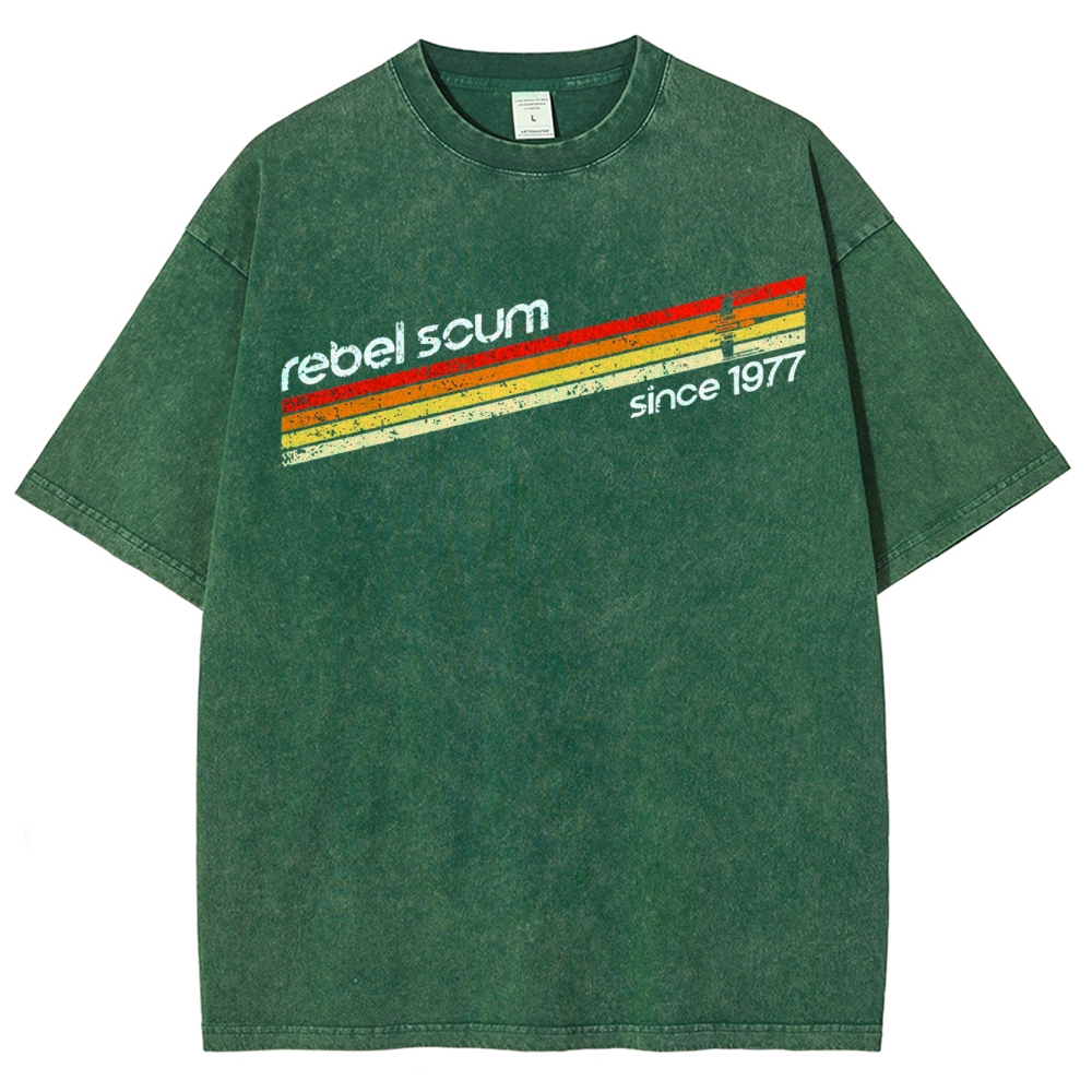 Vintage Sci-Fi Resistance Washed T-Shirt 