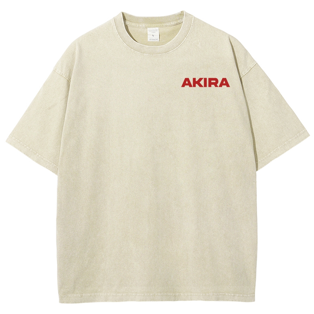 Cyberpunk Psychic Grid Washed T-Shirt 