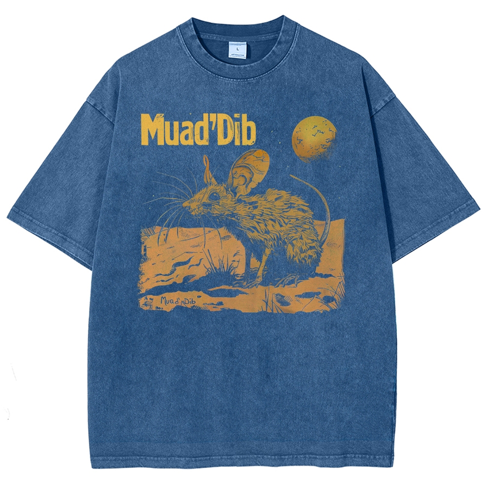 Desert Mouse & Cosmic Survival Washed T-Shirt 